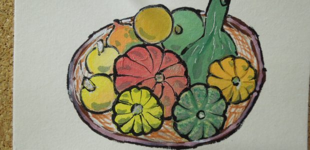 太陽建設 絵手紙・お花教室