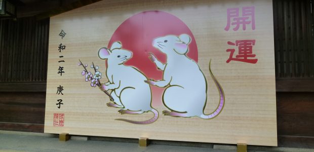 皆で初詣に行きました