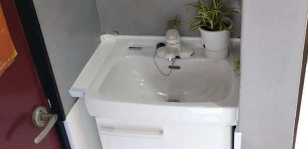 洗面化粧台の入れ替え